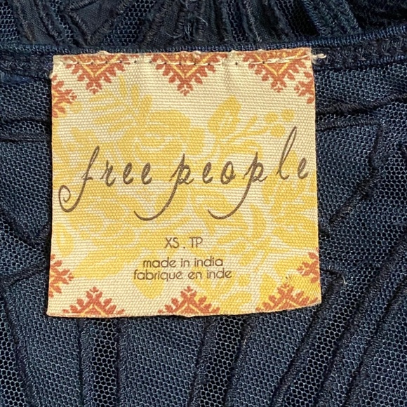 Free People Lace Back Shirt - Picture 7 of 8